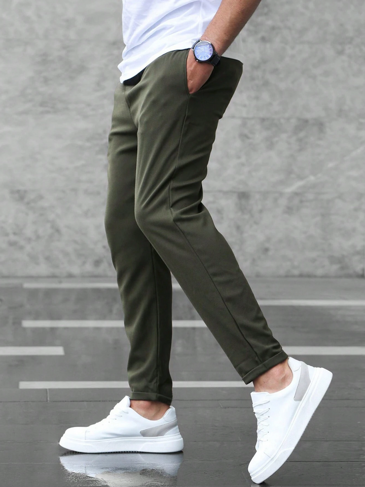Bequeme Stretchhose Für Herren Im Komfortstil