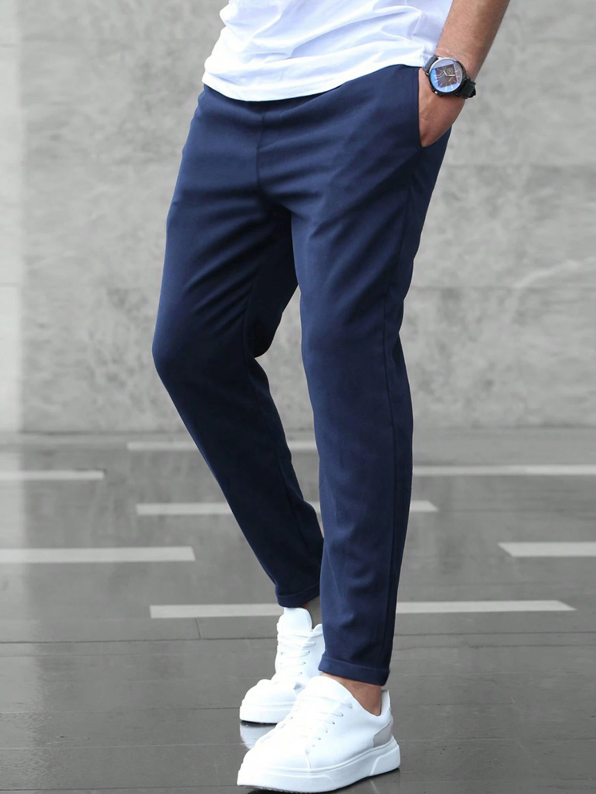 Bequeme Stretchhose Für Herren Im Komfortstil