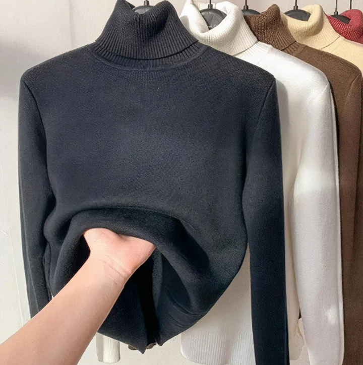 Damen Rollkragenpullover Isabella Für Herbst & Winter