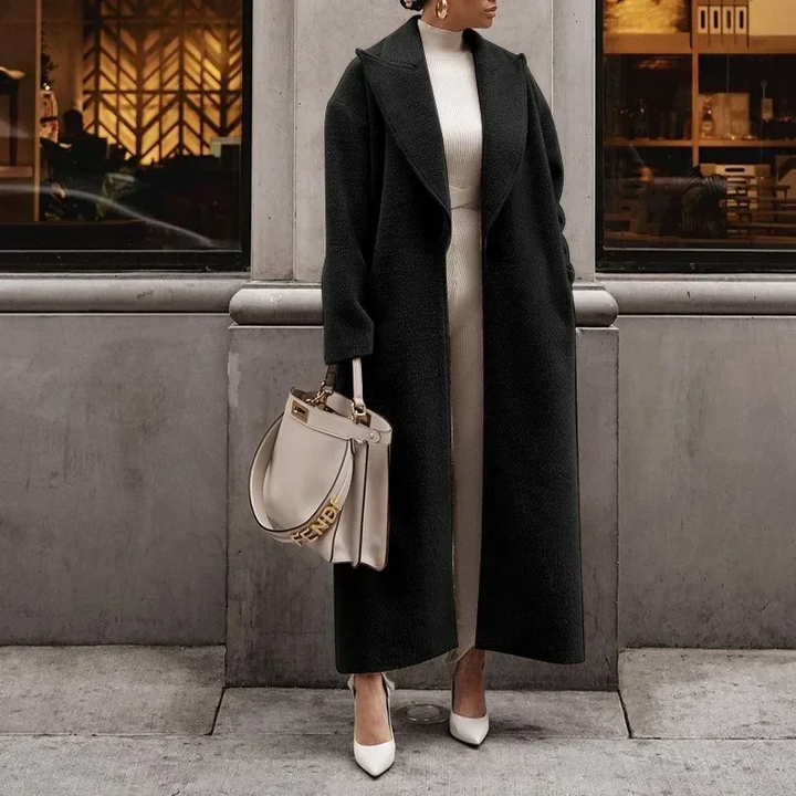 Eleganter Damen-Trenchcoat Für Den Frühling