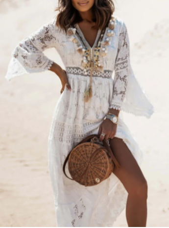 Aliams | Boho Maxikleid