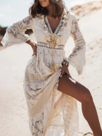 Aliams | Boho Maxikleid