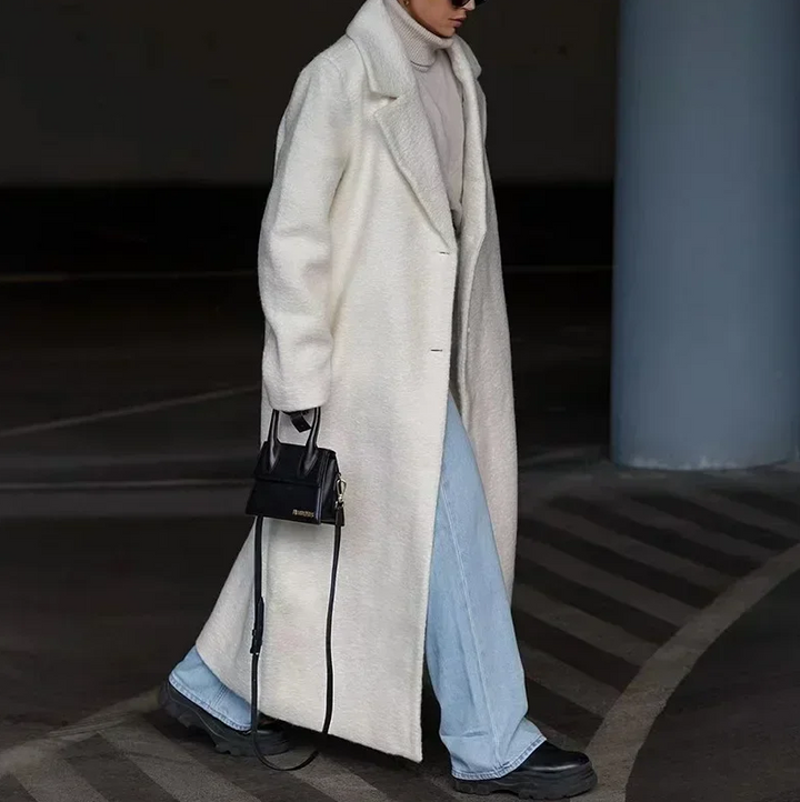 Eleganter Damen-Trenchcoat Für Den Frühling
