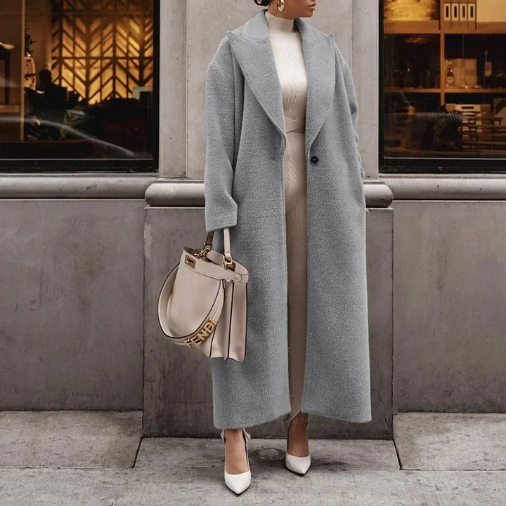 Eleganter Damen-Trenchcoat Für Den Frühling