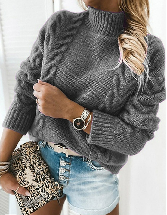 Bequemer Damen Pullover Für Den Alltag