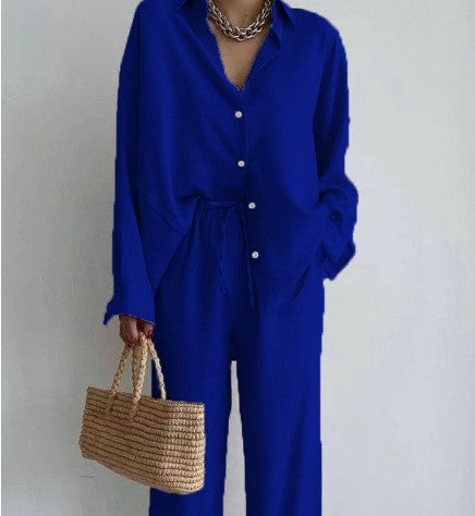 Aliams | Damen Leinen-Set