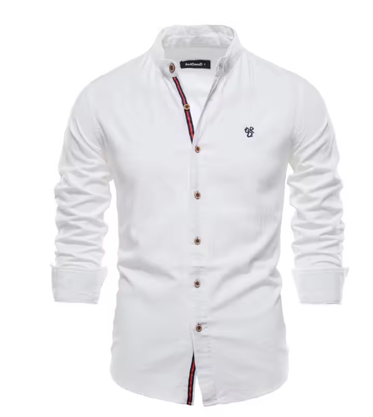 Aliams | Herren Elegantes Leinenhemd