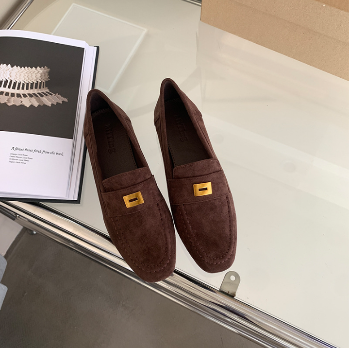 Aliams | Britische Schuhe Aus Leichtem Wildleder