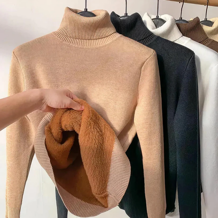 Damen Rollkragenpullover Isabella Für Herbst & Winter