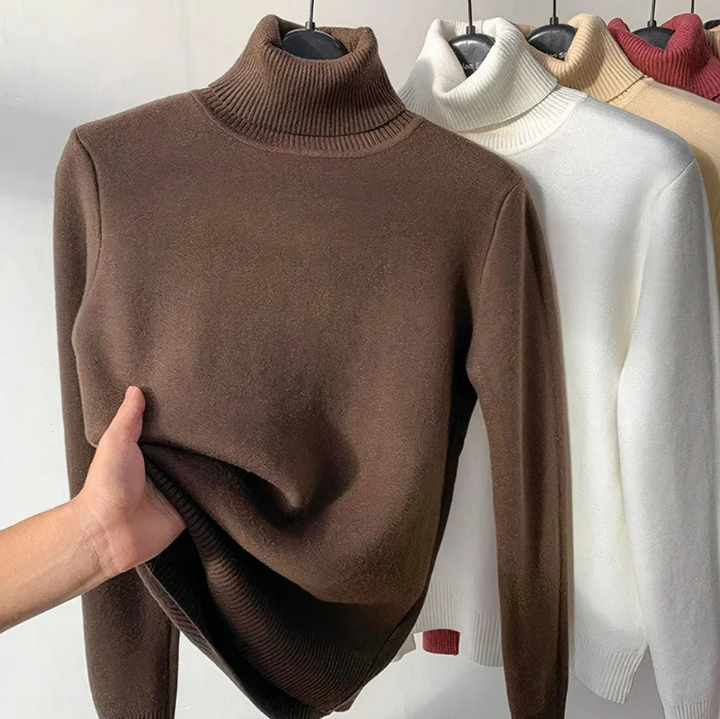 Damen Rollkragenpullover Isabella Für Herbst & Winter
