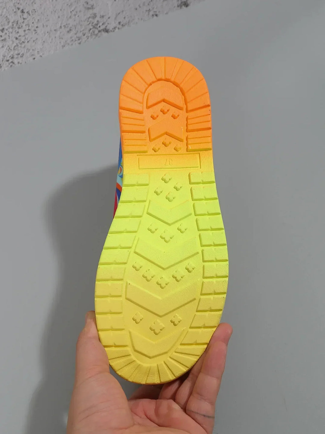 Aliams | Ethnische Regenbogen-Leinwandschuhe