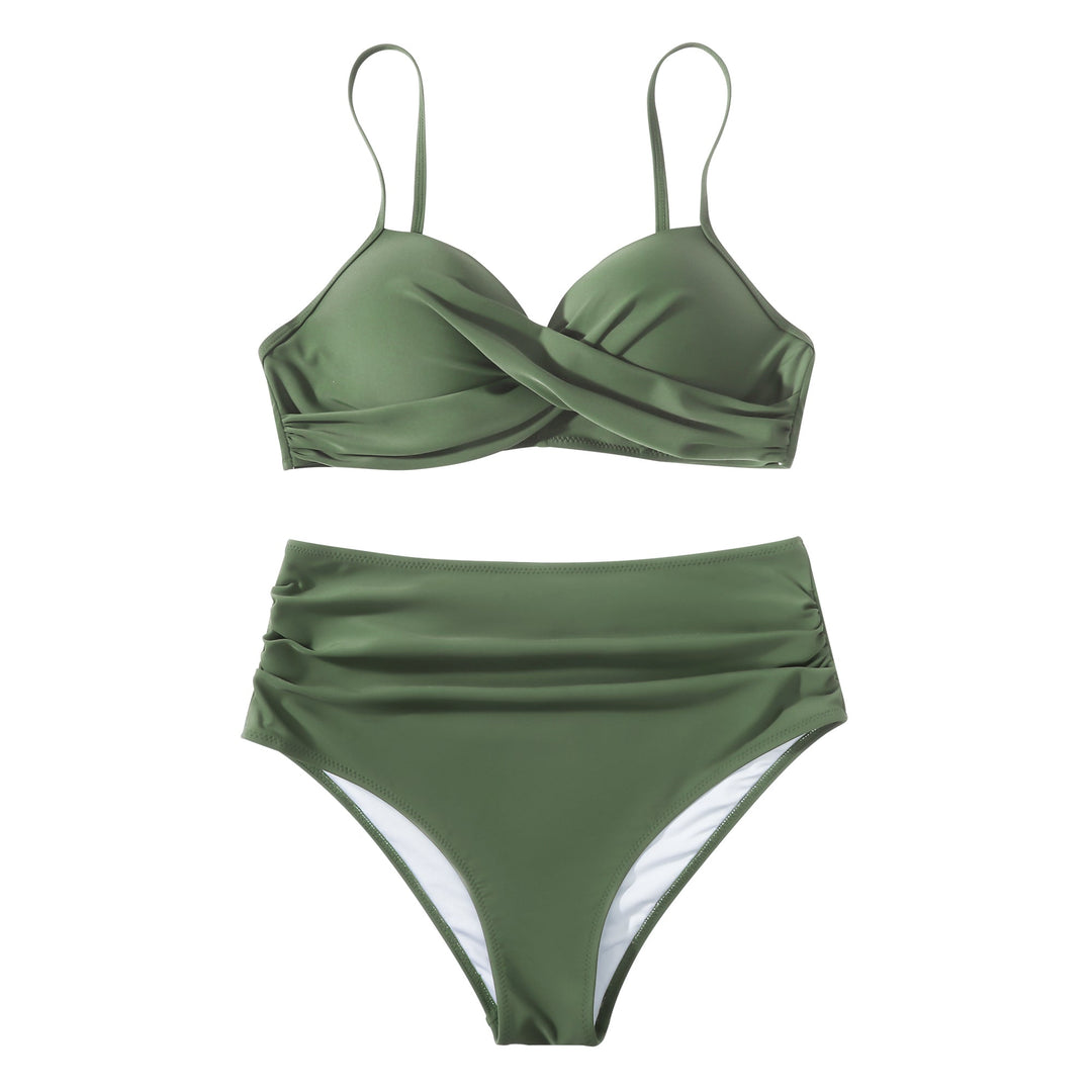 Bikini mit hoher Taille