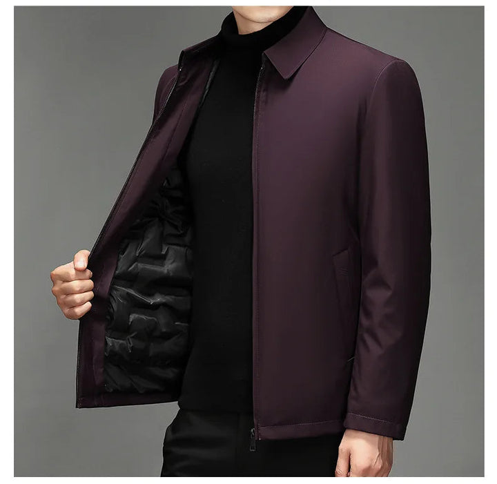 Luxuriöse Nanosilk-Daunenjacke