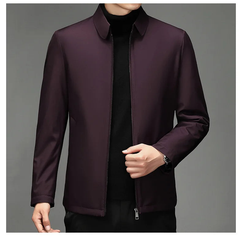 Luxuriöse Nanosilk-Daunenjacke