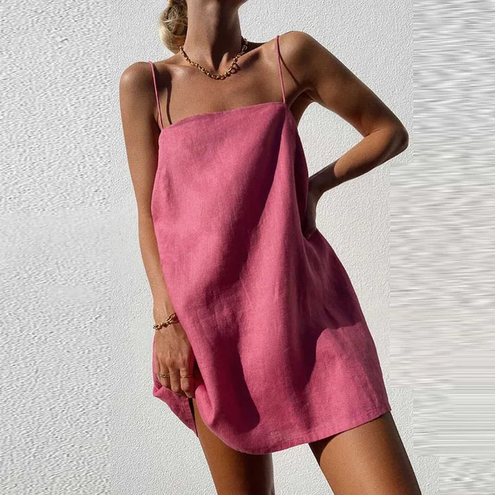 Mini Kleid mit Trägern