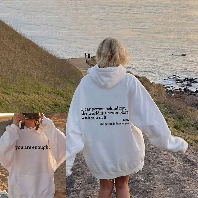 Aliams | Angel Liebe Person Hinter Mir Unisex Hoodie