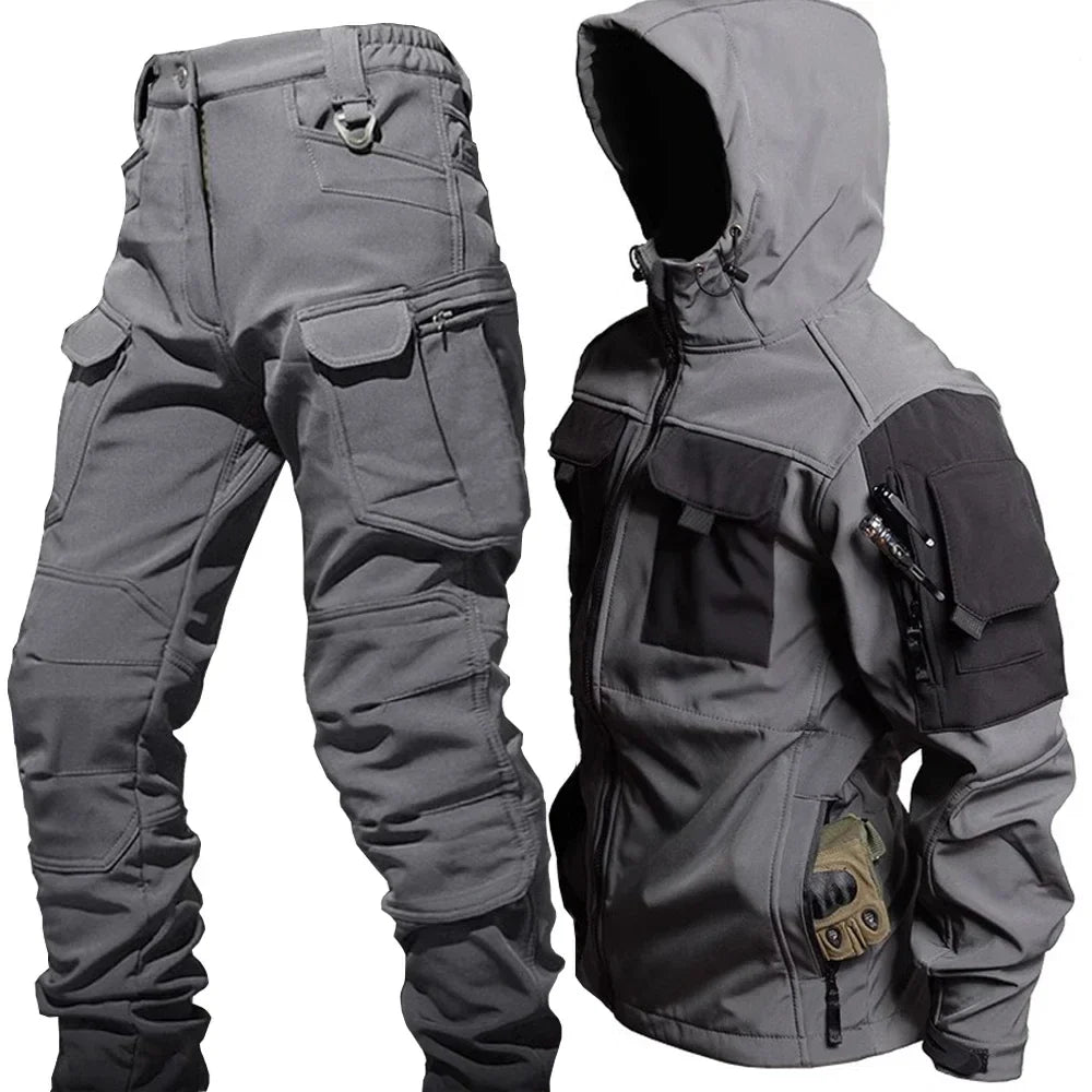Aliams | Wasserdichter Thermoanzug mit Mehreren Taschen für Herren