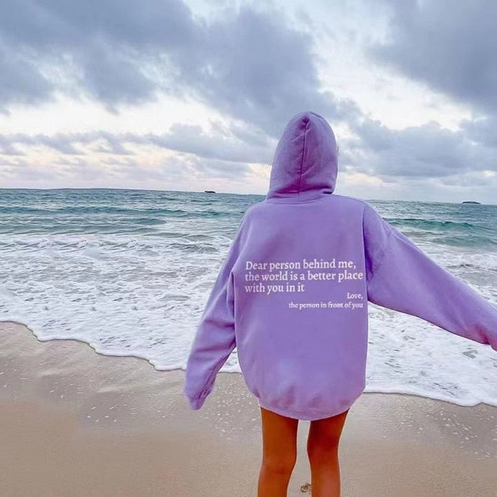 Aliams | Angel Liebe Person Hinter Mir Unisex Hoodie