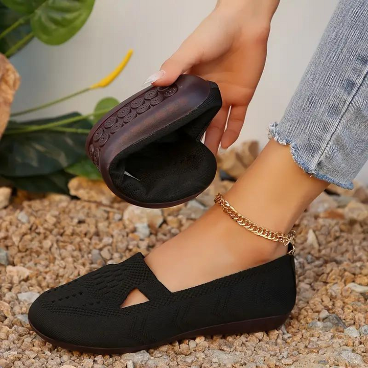 Aliams | Canvas-Schuhe, Leicht, Slip On, Flats, Sommerschuhe