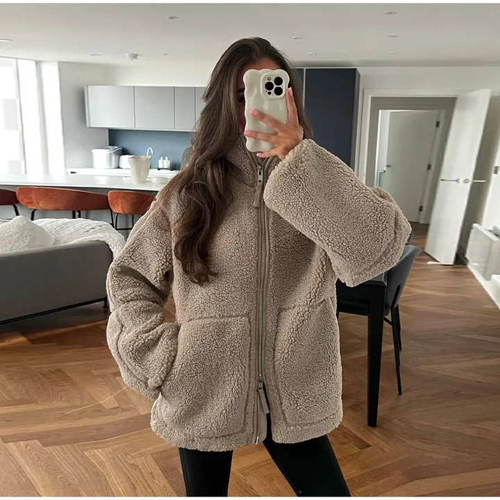 Aliams - Lammwolljacke für Damen