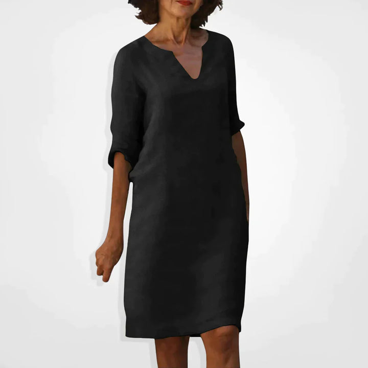 Aliams | Sommerkleid mit V-Ausschnitt