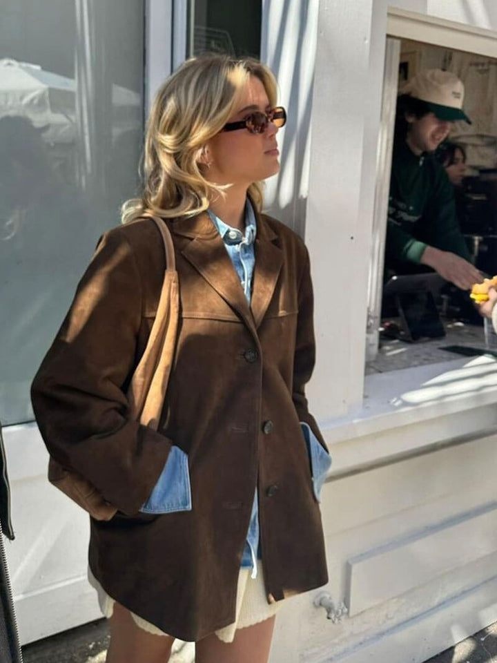 Aliams | Elegante Wildlederjacke