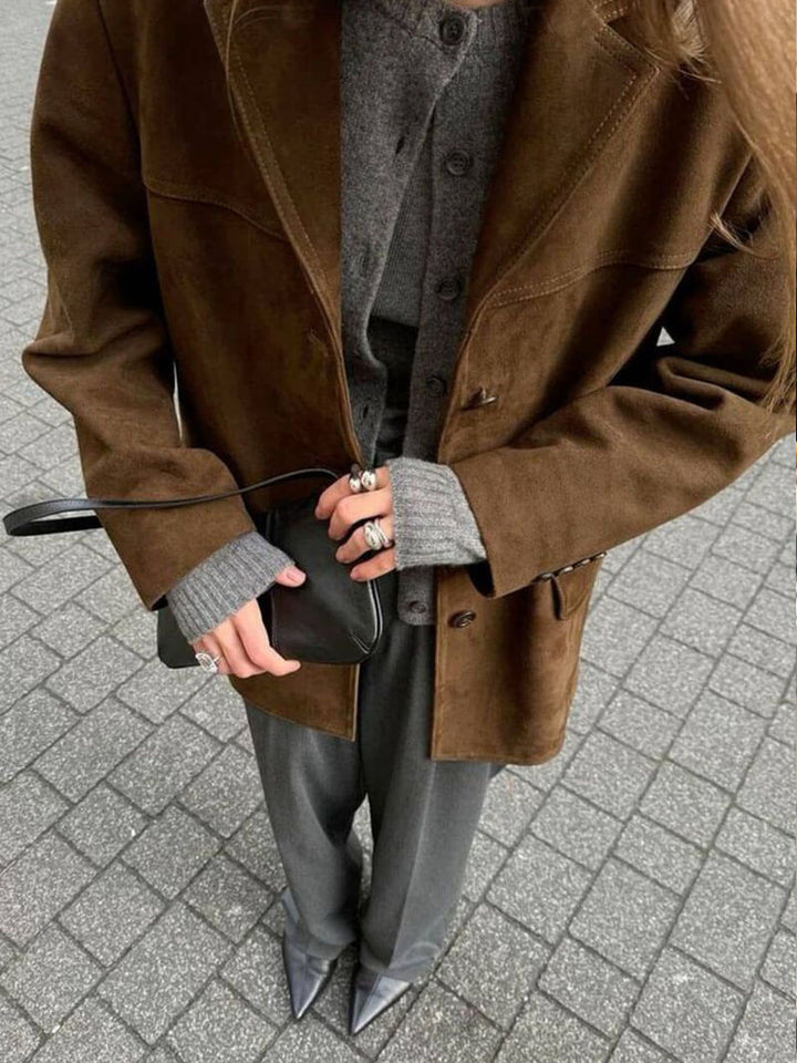 Aliams | Elegante Wildlederjacke