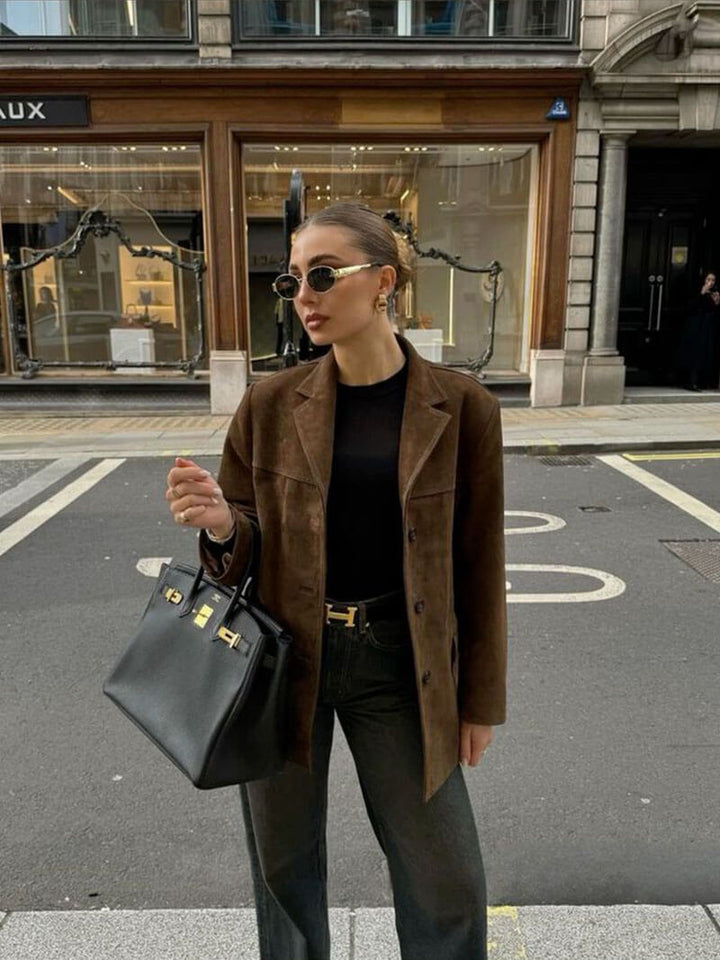 Aliams | Elegante Wildlederjacke