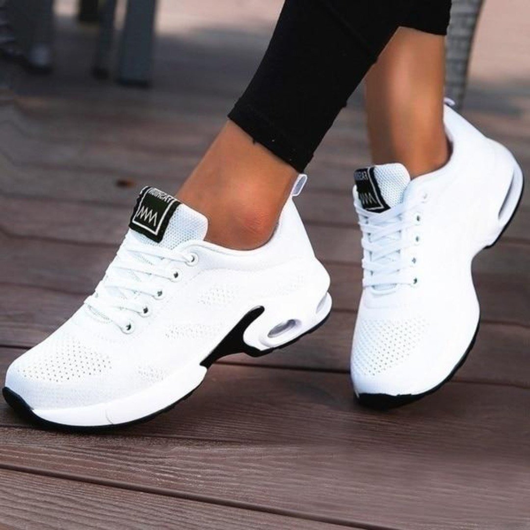Aliams | Frauen Schmerzlinderung Orthopädisch Lace Up Laufschuhe