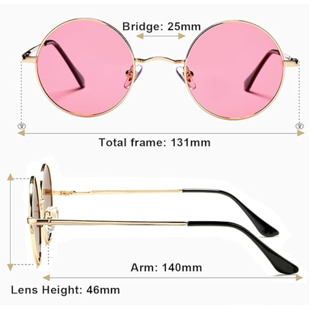 Aliams | Runde Polarisierte Sonnenbrille