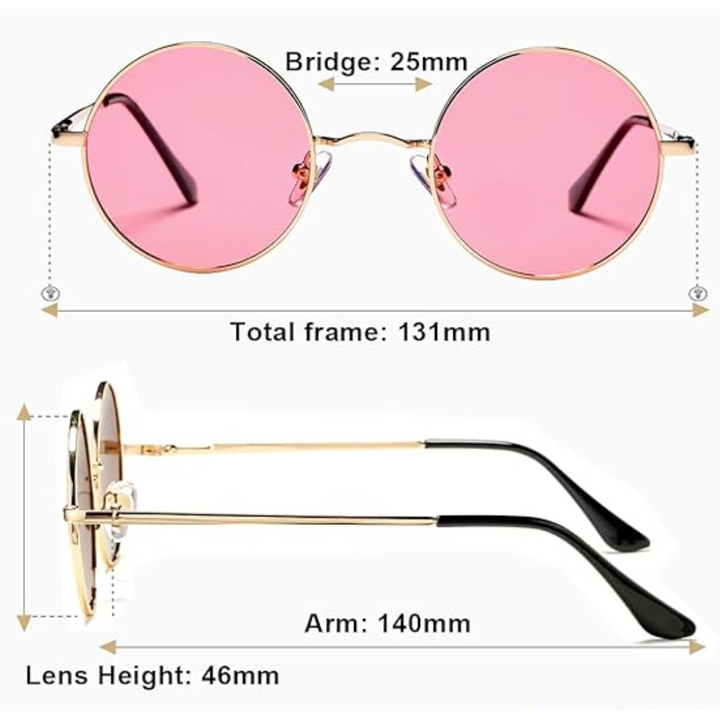Aliams | Runde Polarisierte Sonnenbrille