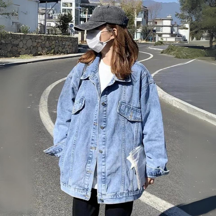Elegante Damen Jeansjacke Für jeden Anlass
