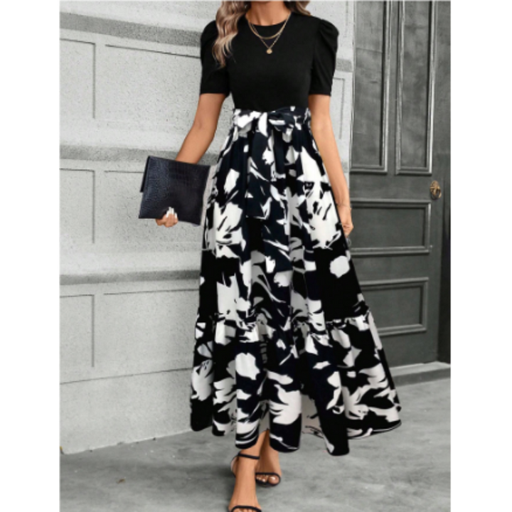 Aliams | Blumen Maxikleid