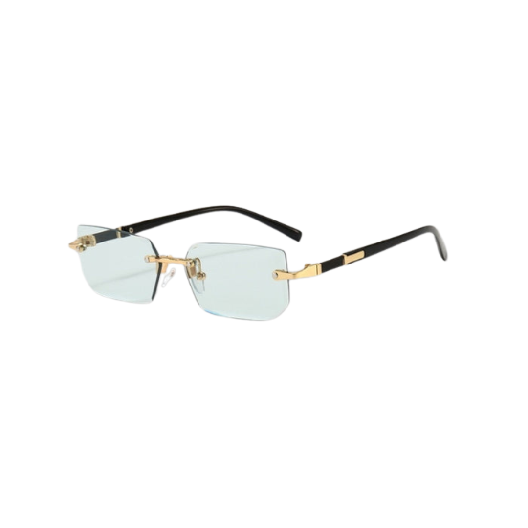 Aliams | Sonnenbrille Modern Rechteckig Rahmenlos Retro