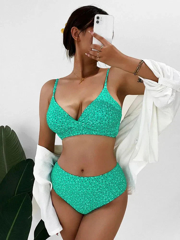 Aliams | Bikini mit High Waist