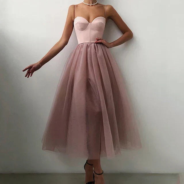 Aliams | Elegantes Tüll Korsett Abendkleid für Damen