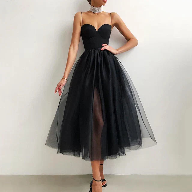 Aliams | Elegantes Tüll Korsett Abendkleid für Damen