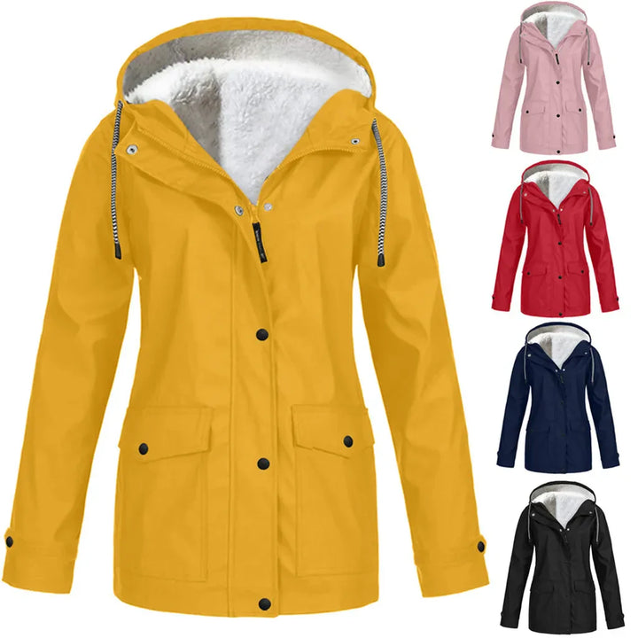 Verschiedene Farben der wind- und wasserdichten Outdoor-Jacke