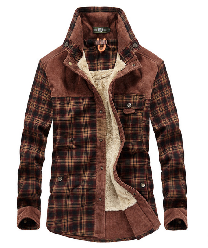 Vintro – Flanell-Winterjacke für Damen