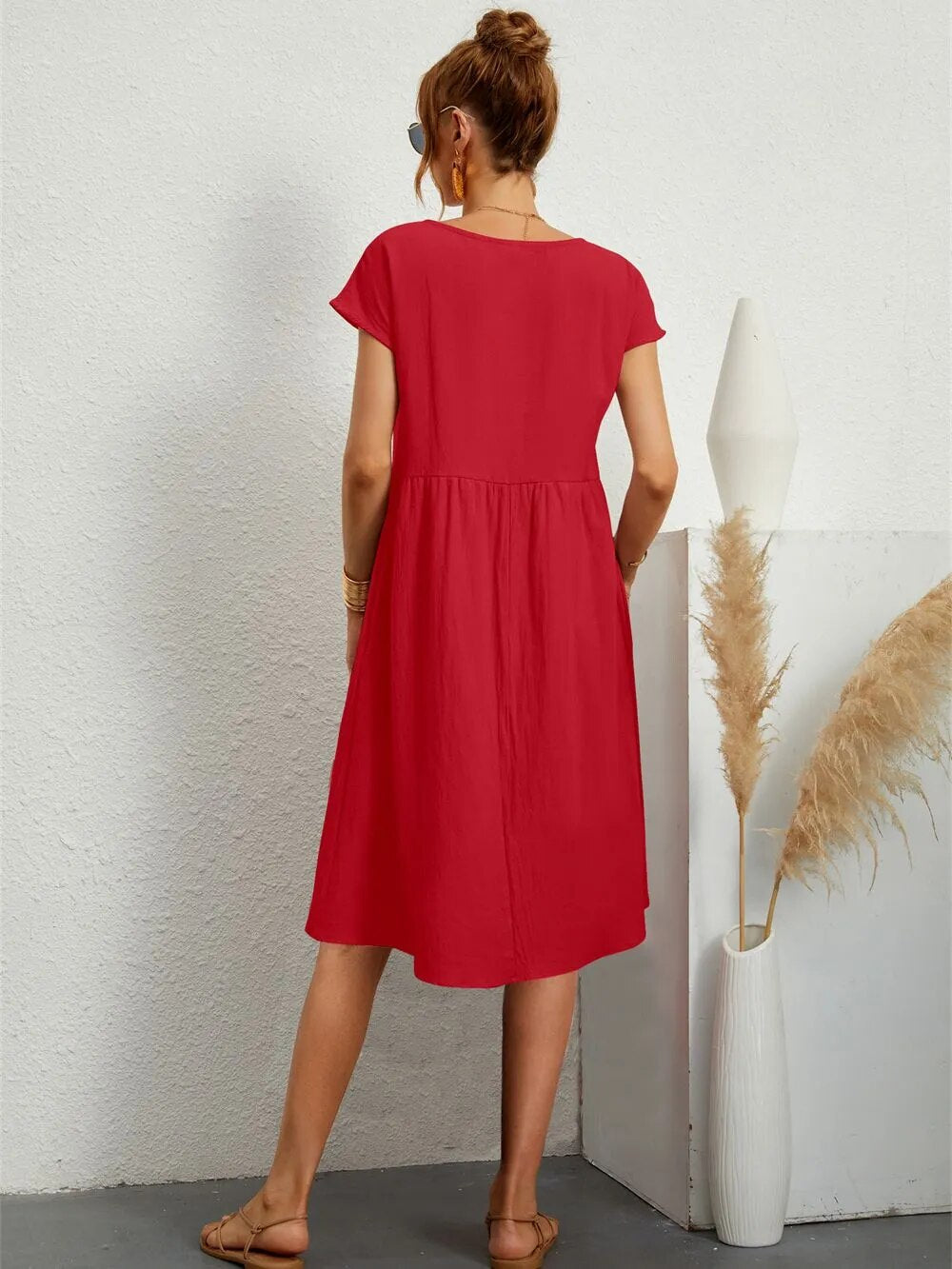 Aliams | Elegantes, Tailliertes Kleid mit Zeitlosem Stil für Frauen