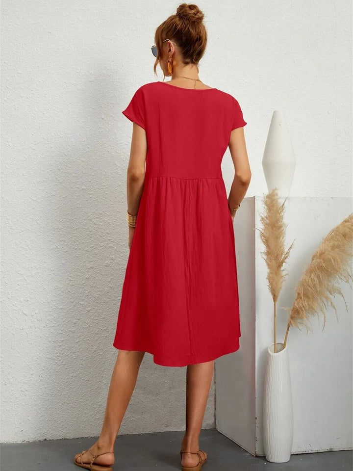 Aliams | Elegantes, Tailliertes Kleid mit Zeitlosem Stil für Frauen