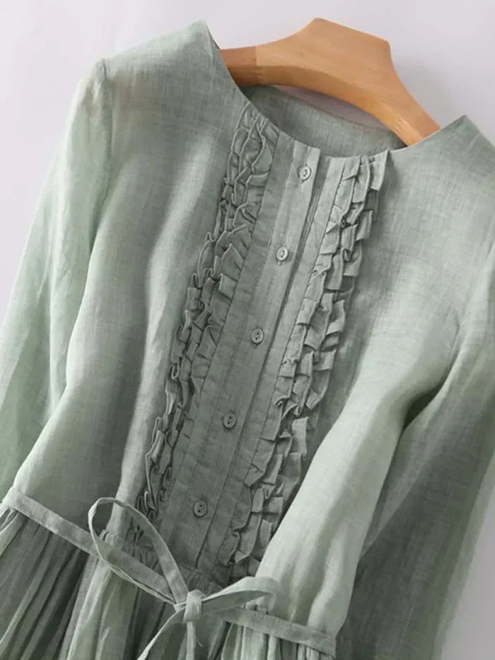 Aliams | Amaya Elegantes Leinenkleid