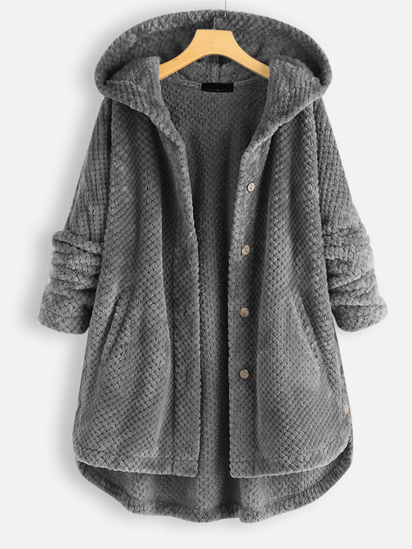 Renvas | Winter Reversible Fleece-Kapuzenjacke