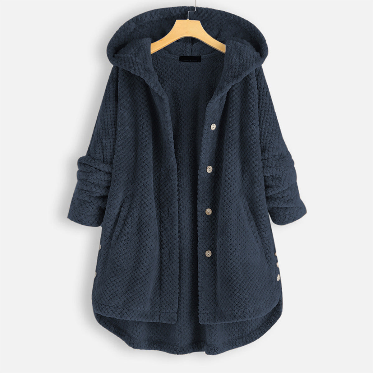 Renvas | Winter Reversible Fleece-Kapuzenjacke