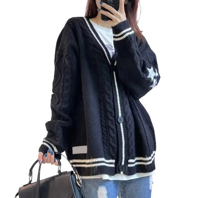 Bequemer Damen Cardigan Für Den Herbst