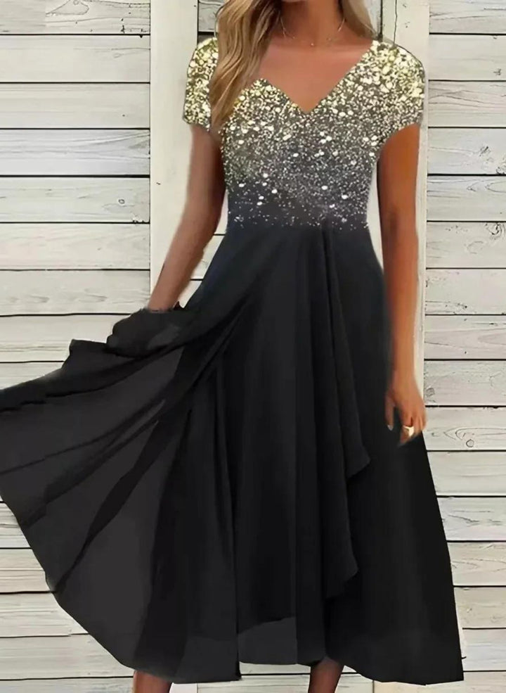 Aliams | Cocktail Schwingen Kleid