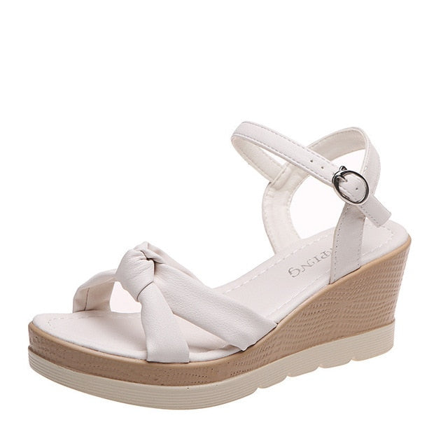 Aliams | Elegante Sandalen mit Geknoteten Riemen für Damen
