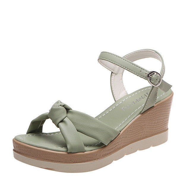 Aliams | Elegante Sandalen mit Geknoteten Riemen für Damen
