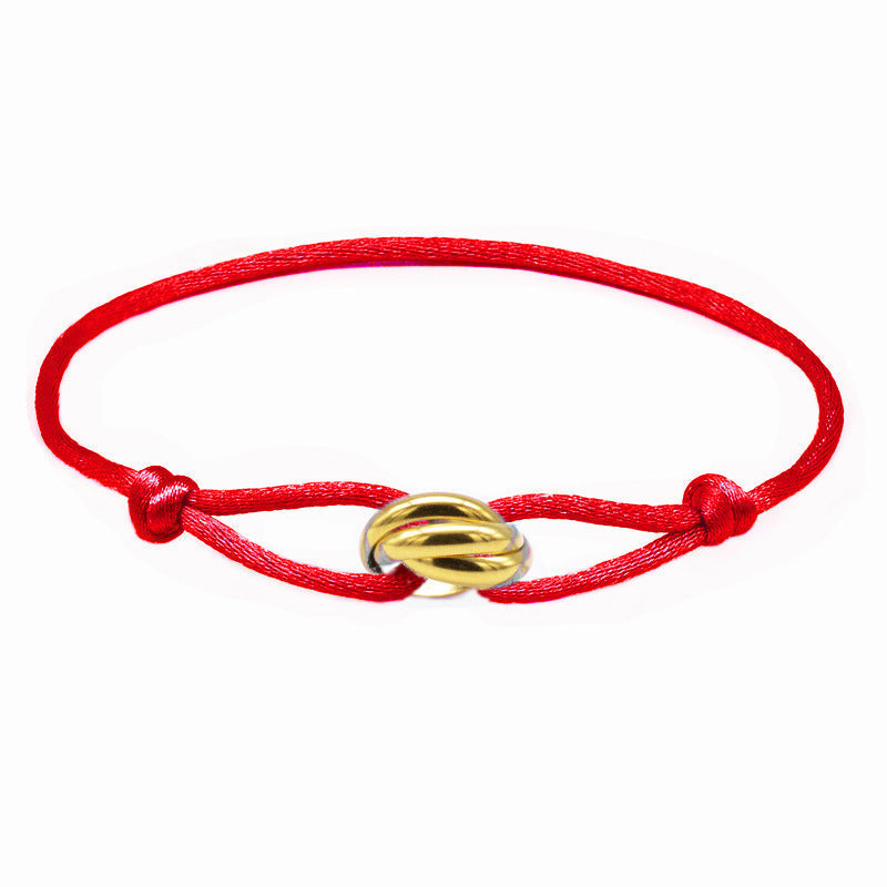 Aliams | Handgefertigtes Paar Edelstahl Diy Tragband