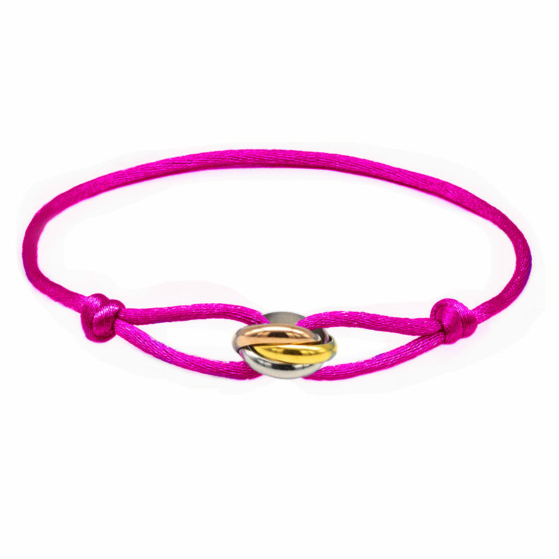 Aliams | Handgefertigtes Paar Edelstahl Diy Tragband